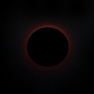 black hole image red eclipse