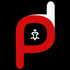 P letter with upside down P logo