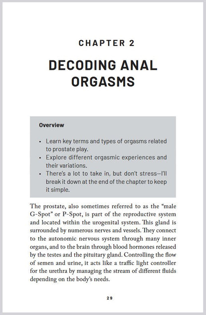 Prostranal: The Ultimate Guide to Prostate Orgasms (Paperback)